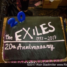 Exiles 20th anniversary cake!