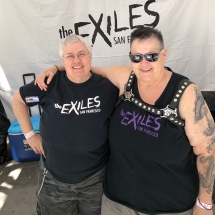 Exiles Pride booth 2018