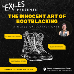 February Program: The Innocent Art of Bootblacking