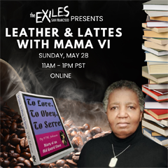 May Program: Leather & Lattes: A Book Discussion with Mama Vi