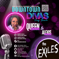 Queen Cougar Invites the Exiles to Downtown Divas!