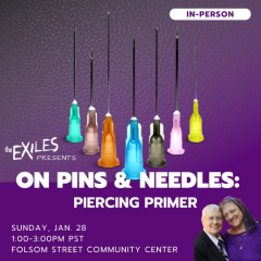 January Program: On Pins & Needles with Marylin & Rio